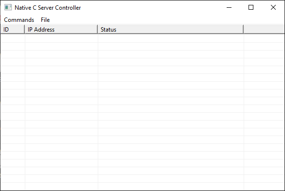 Empty Client List Dashboard
